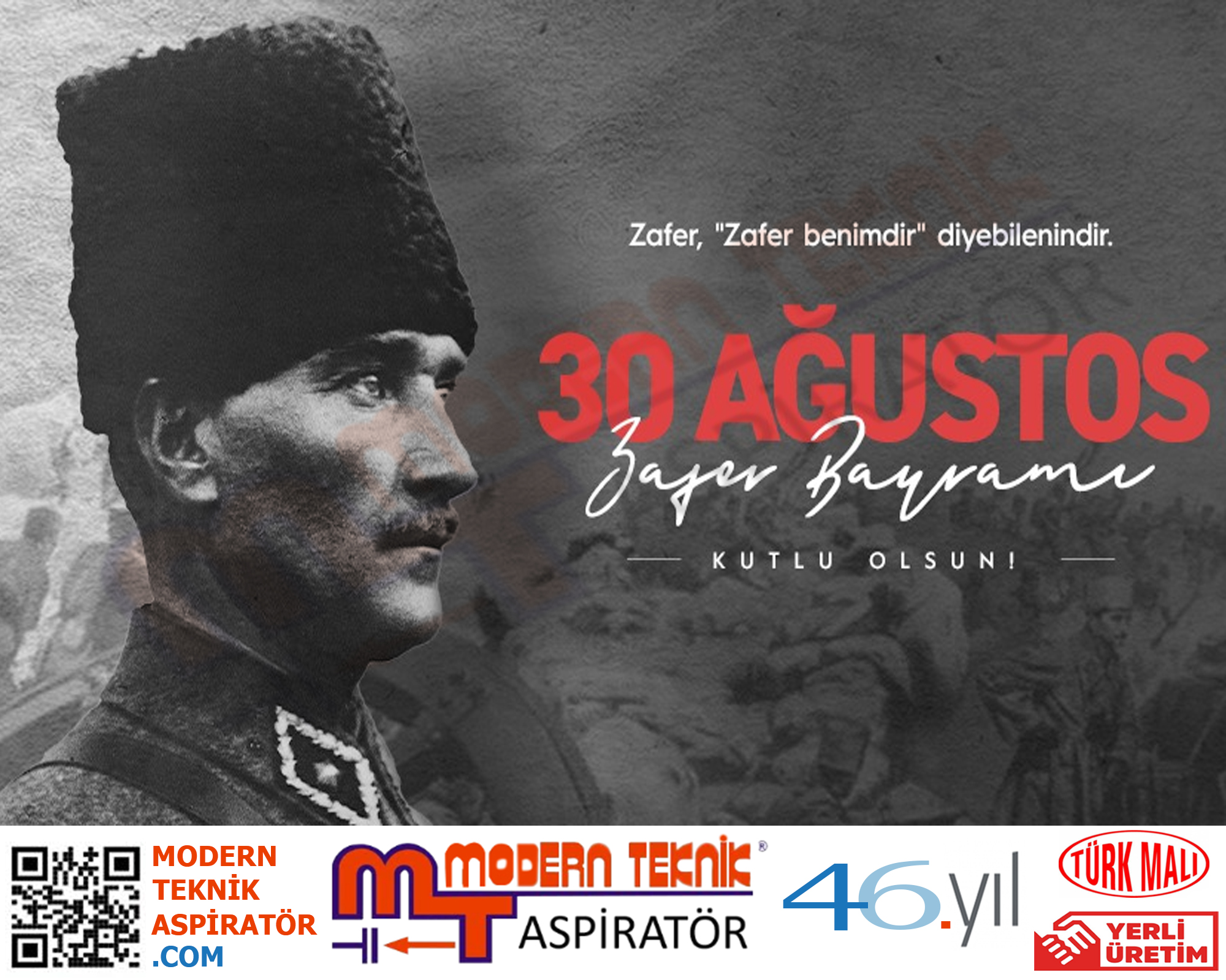 30 AĞUSTOS ZAFER BAYRAMI KUTLU OLSUN 30.08.2025